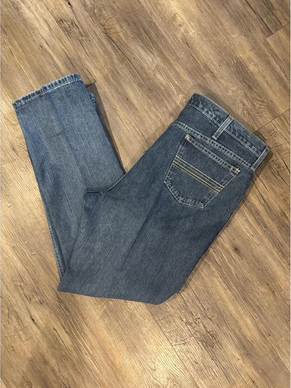 Cinch Jeans Men's Size 36 X 32 Medium Wash Denim Silver Label Western Work
